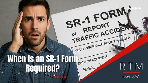 When is an SR-1 Form Required?