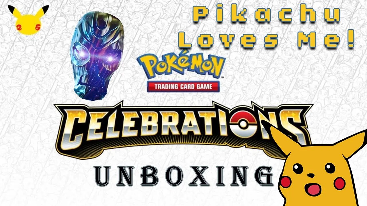 Pikachu Loves Me!!! | Pokemon 25th Celebrations Elite Trainer Box Unboxing