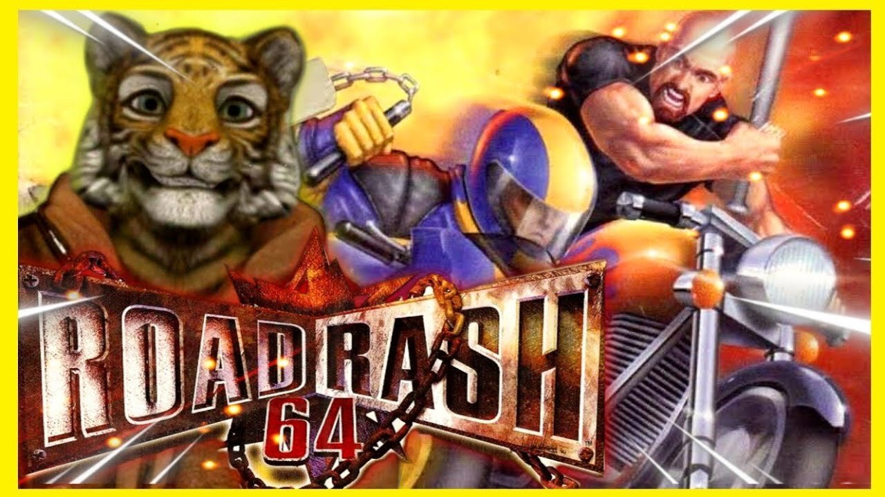 Road Rash 64 Não é para amadores