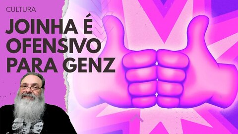 PESQUISA com JOVENS da GERAÇÃO Z dizem que acham JOINHA ofensivo e GROSSEIRO junto com outros EMOJIS