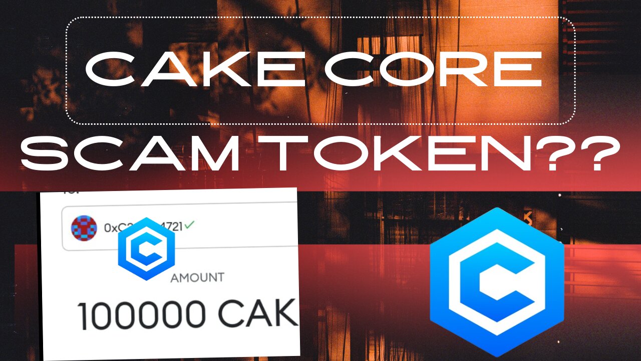 Cake core Airdrop end 🔚 fake scam cryto #btc #eth