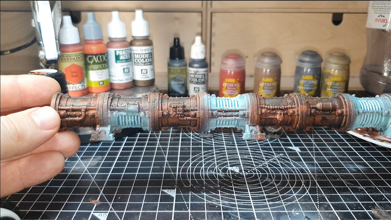 HOW TO CREATE ULTRA REALISTIC RUST AND WEATHERING EFFECTS | TABLETOP TUTORIAL