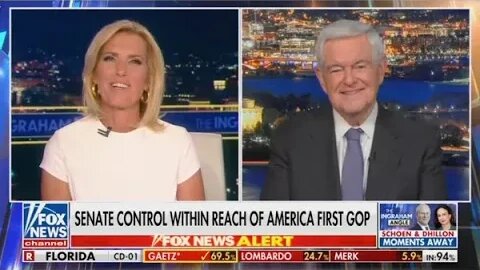 Newt Gingrich |Fox News Channel's The Ingraham Angle | Aug 23 2022