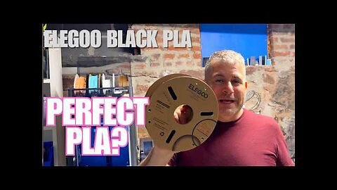 Elegoo Black PLA - The Best Filament I've Ever Used