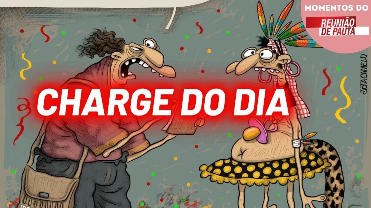 Charge do dia - Jota Camelo | Momentos Reunião de Pauta