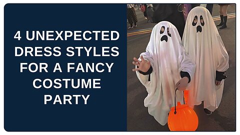 4 Unexpected Dress Styles For A Fancy Costume Party