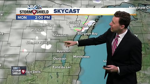 Michael Fish's NBC26 Storm Shield weather forecast