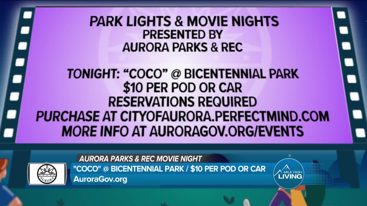 Park Lights & Movie Nights! // Get Out To See A Movie // Aurora Parks & Rec