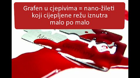 Grafenski nano-žileti malo pomalo sijeku cijepljene iznutra