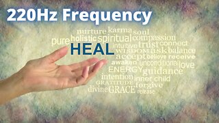 Healing Frequency for Meditation and Pain Relief.