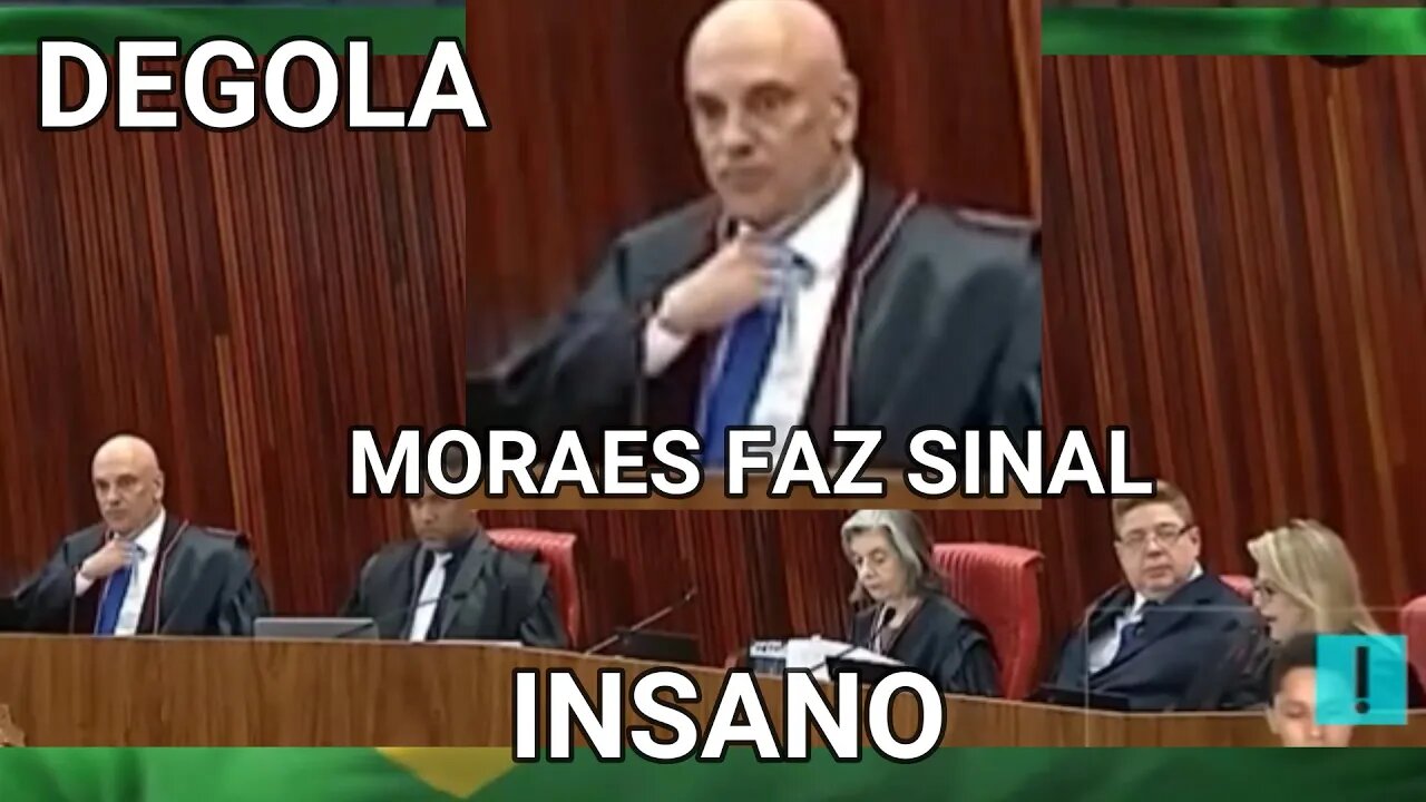 ALEXANDRE DE MORAES COMETE ATO INSANO DIANTE AS CÂMERAS MARCANDO MAIS UMA VITIMA.