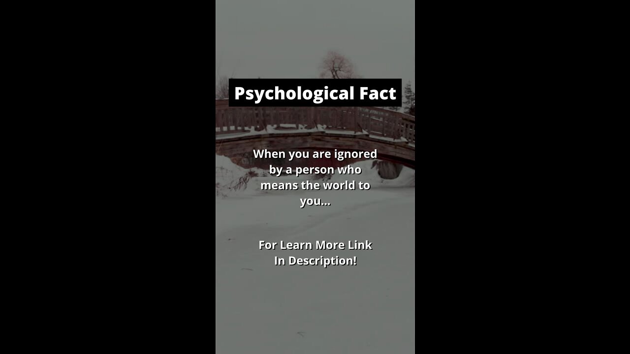 When you are... | Psychological Facts