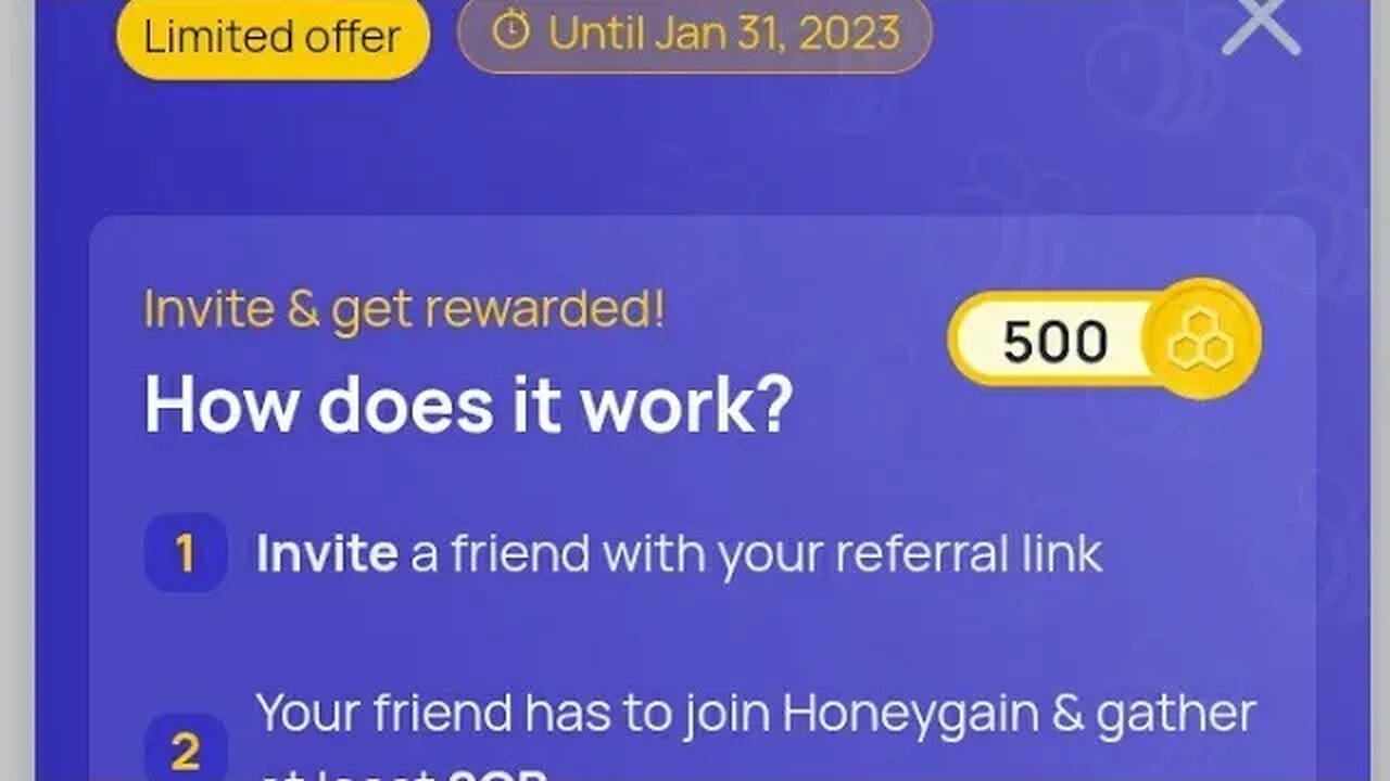 Honeygain join my teams