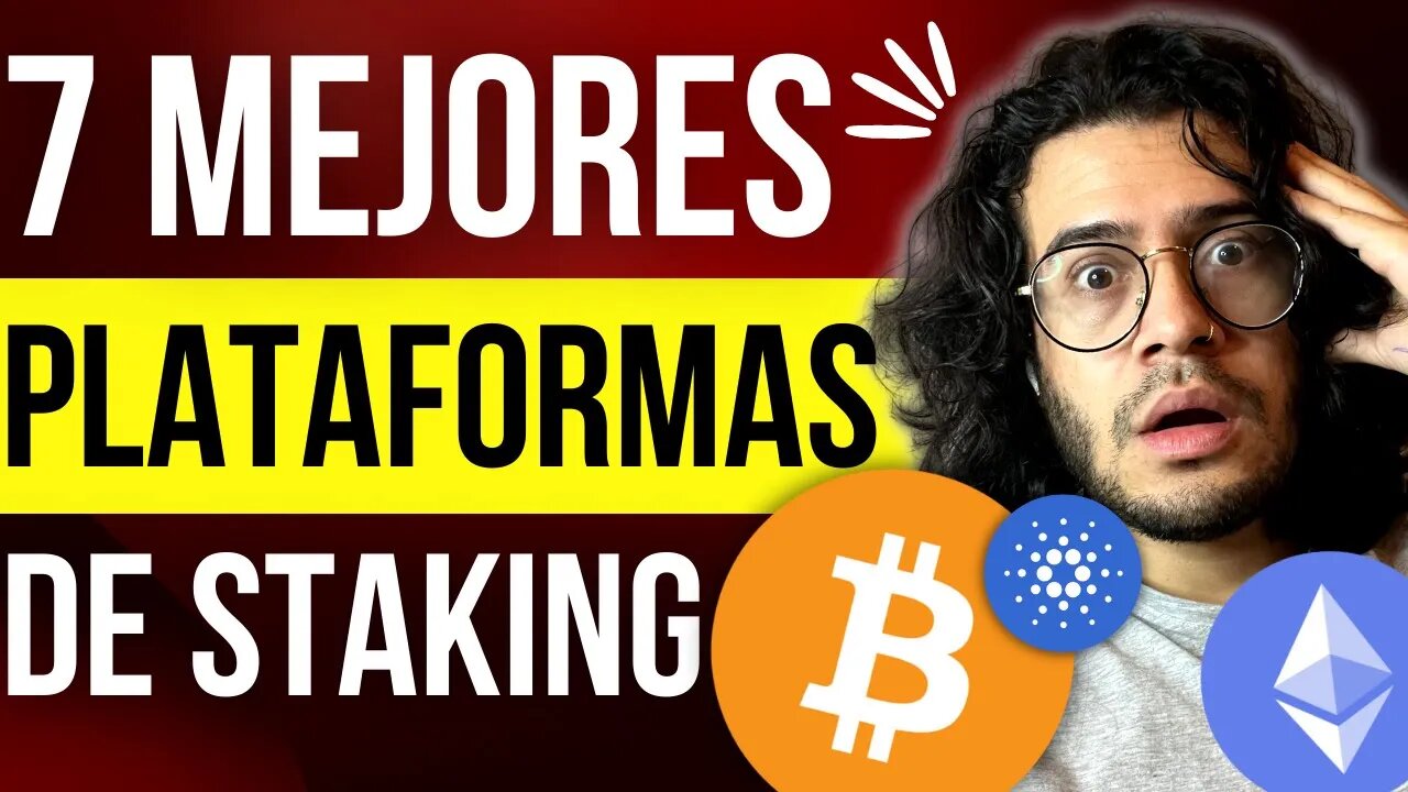 🚨 ¡Las 7 MEJORES PLATAFORMAS de STAKING con CRIPTOMONEDAS en 2023! INGRESOS PASIVOS