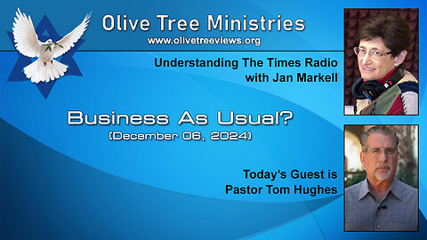 Business As Usual? – Pastor Tom Hughes