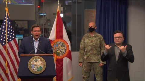 Gov. Ron DeSantis provides update on Tropical Storm Isaias, 5 p.m. Aug. 1