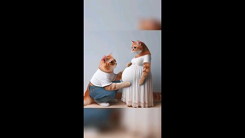 A_family_of_three_who_survived_a_disaster._#cat_#funny_#short(