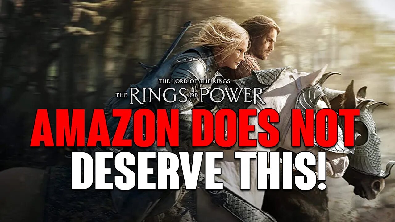 Rings of Power: WOW...Amazon DOES NOT Deserve This, Truly DISGUSTING!