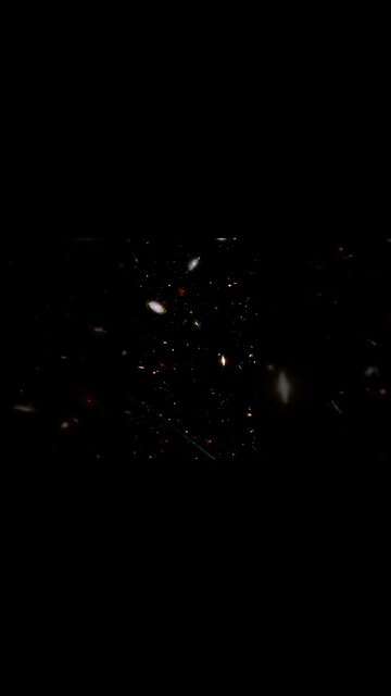 "North Ecliptic Pole Time Domain Field" Webb Space Telescope Crop 4 #science #galaxy #shorts