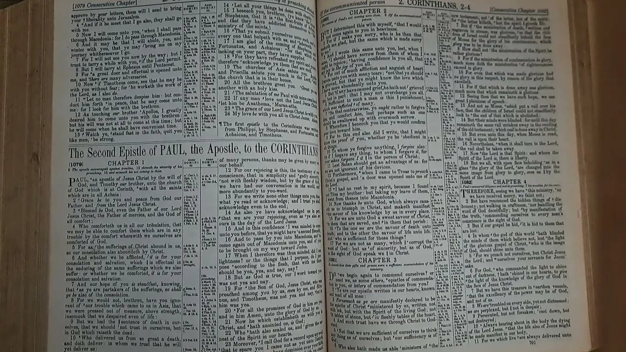 2Corinthians2 Bible Reading 26September