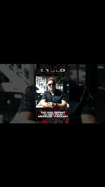 Tap and Repeat to Get Your Message Through! - Robert Syslo Jr #shorts