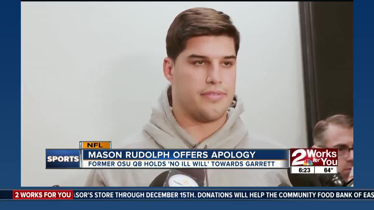 Mason Rudolph apologizes for his action during incident with Myles Garrett