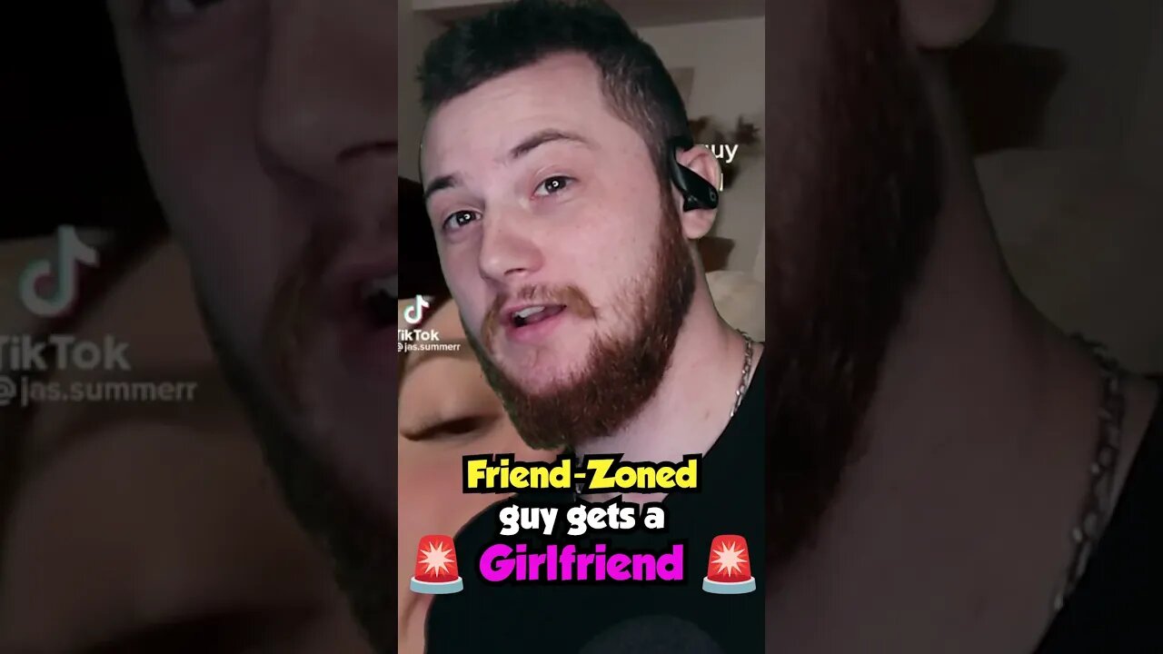 Friend Zoned guy gets a Girlfriend #shorts