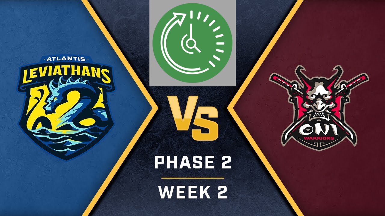 SMITE Pro League Phase 2 Week 2 Day 2 Atlantis Leviathans Vs Oni Warriors (Just the Action)