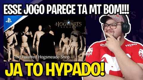 REAGINDO A Hogwarts Legacy | Missão da Loja Assombrada de Hogsmeade - Exclusivo para PlayStation