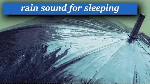 rain sound for sleeping