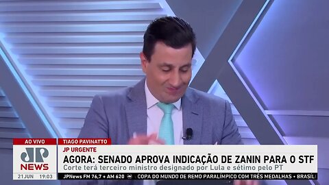 Senado aprova indicação de Zanin para o STF