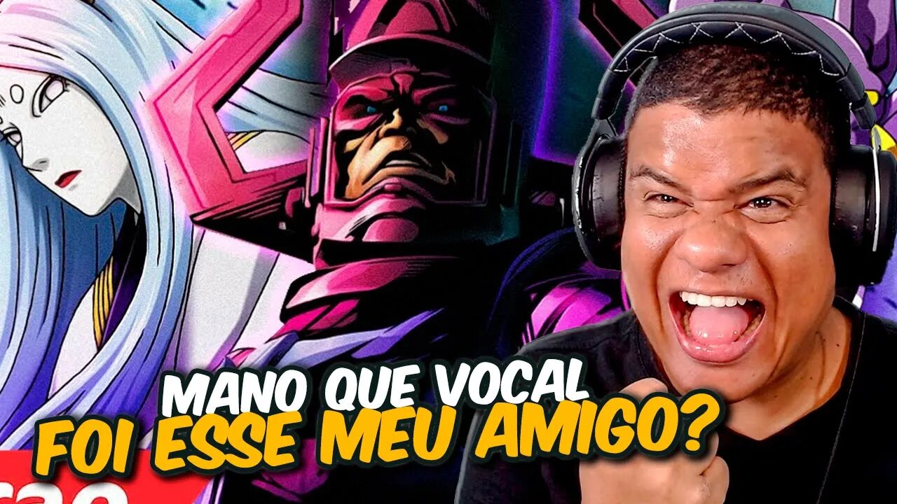 RAP DA KAGUYA, BILLS e GALACTUS - DESTRUIDOR DE MUNDOS | React Anime Pro