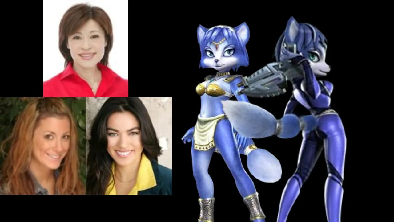 Video Game Voice Comparison- Krystal (Star Fox)