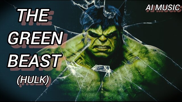 THE GREEN BEAST(HULK) - LYRICAL | AI MUSIC|