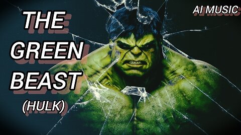 THE GREEN BEAST(HULK) - LYRICAL | AI MUSIC|