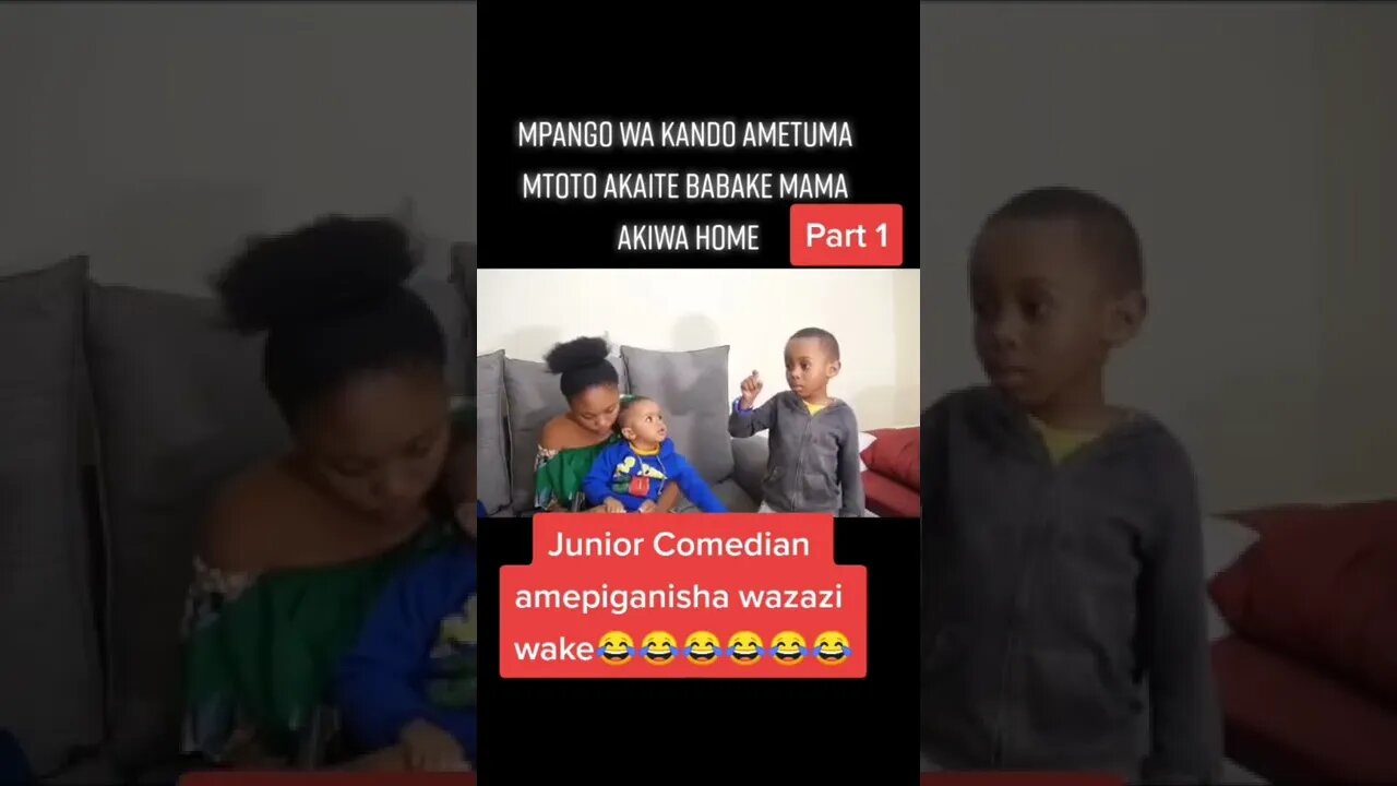 Mpango wa kando ametuma mtoto akaite babake mum akiwa home Part 1 #shorts