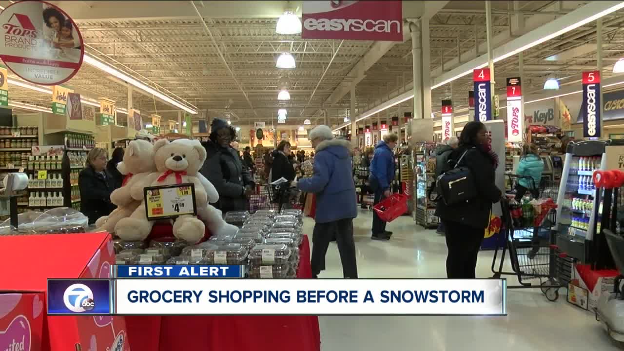 Bread, Milk & Eggs are not the only necessities WNYer's buy for a snowstorm