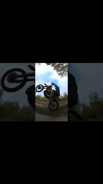 Wheelie Wednesday 🤪🤘 #whellie #dirtbike #motocross