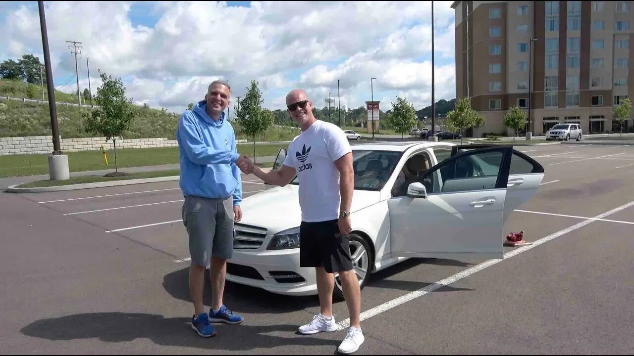 MEET THE WINNER OF THE MERCEDES!!