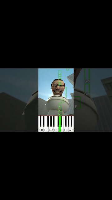 skibidi toilet 26 - Octave Piano Tutorial