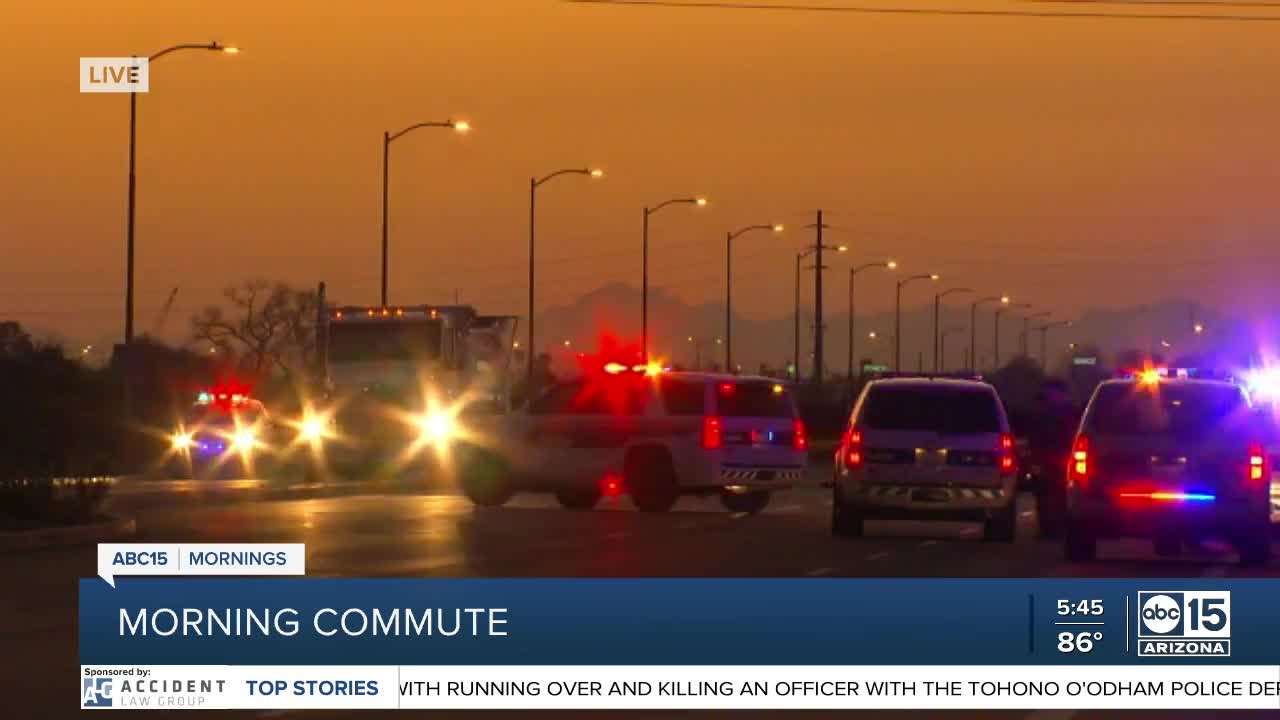 Motorcyclist killed in crash near 51st Avenue and Broadway Road