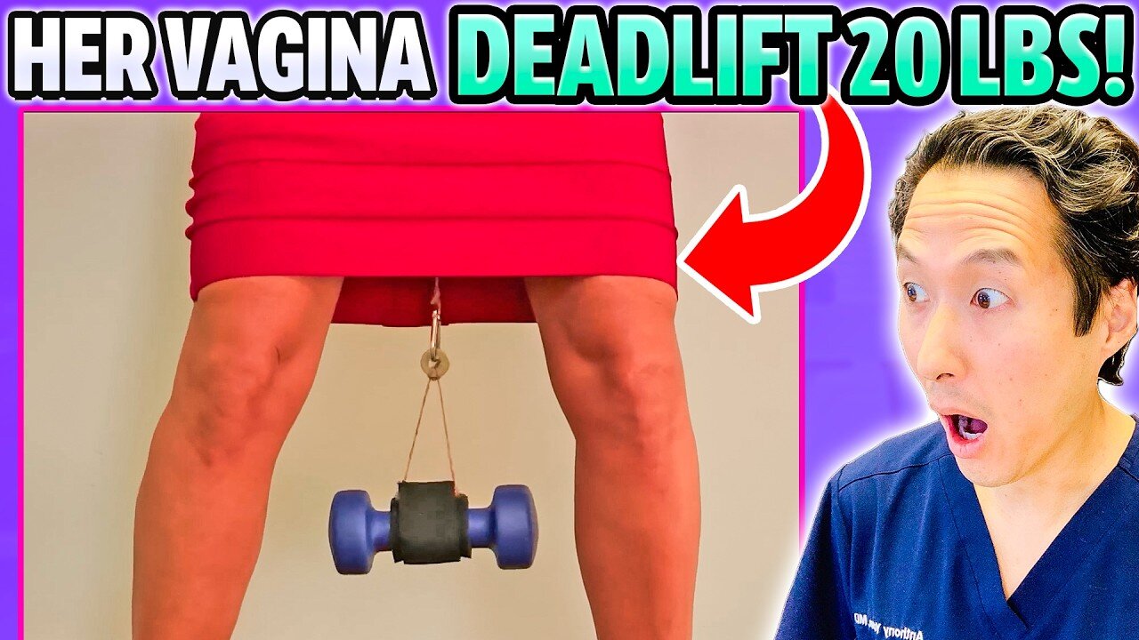 Woman's Vagina Can DeadLift 20 Lbs! Extreme Bodies Explained!