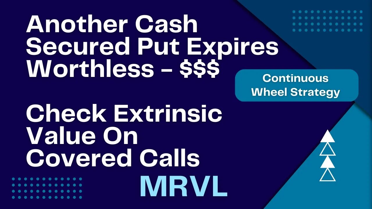 Cash Secured Put Expires Worthless | Extrinsic Value - Roll or Hold | Continuous Wheel Strategy