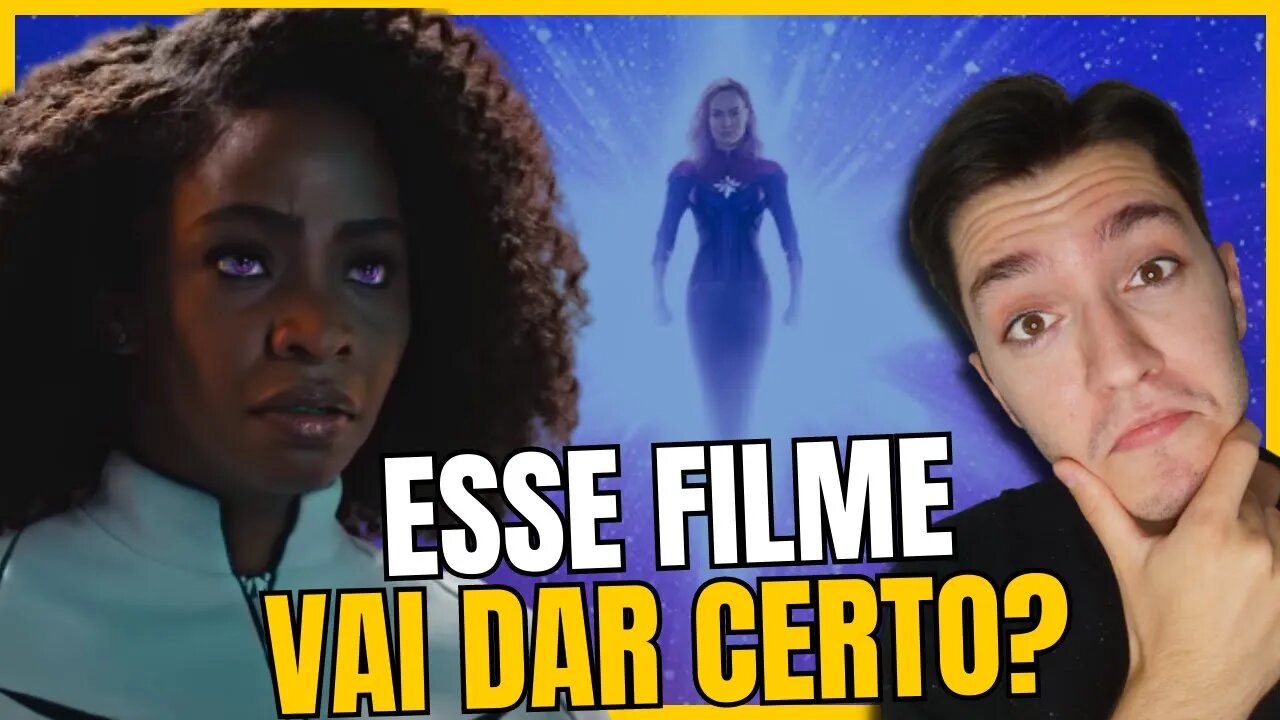 SAIU TRAILER DE THE MARVELS E O HYPE TÁ COMO? | REAÇÃO E ANÁLISE