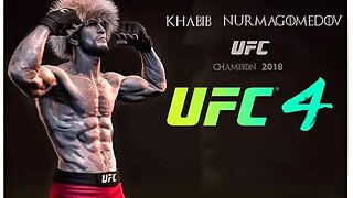 UFC 4 FEATURED FIGHT: KHABIB NURMAGOMEDOV G.O.A.T PS4 LIVE