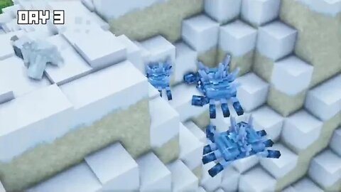 I @ Survived @ 100 @ DAYS @ as @ a @ YETI @ in @ HARDCORE Minecraft!