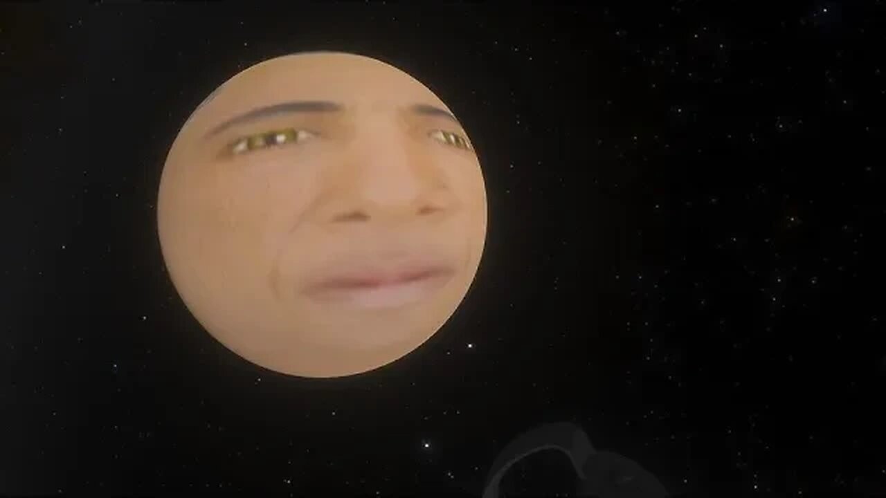 Space Engine: VR Gameplay Tryout Featuring Campbell The Toast #14 [Exploring Planet Obama And Moon]