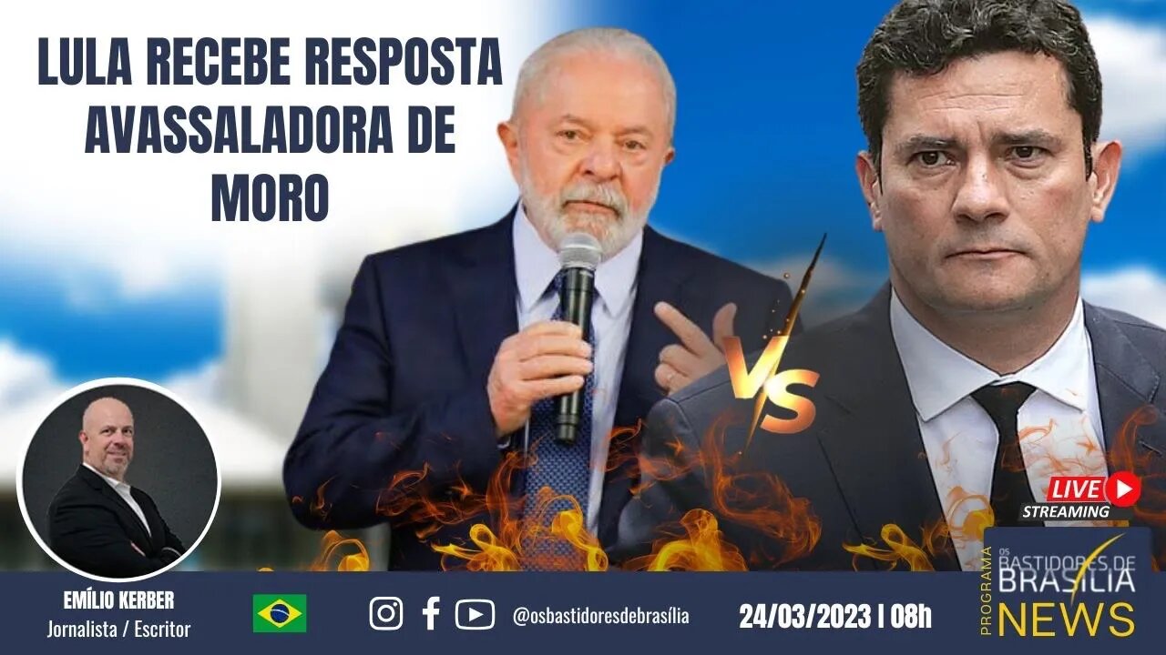 Lula recebe resposta avassaladora de Moro