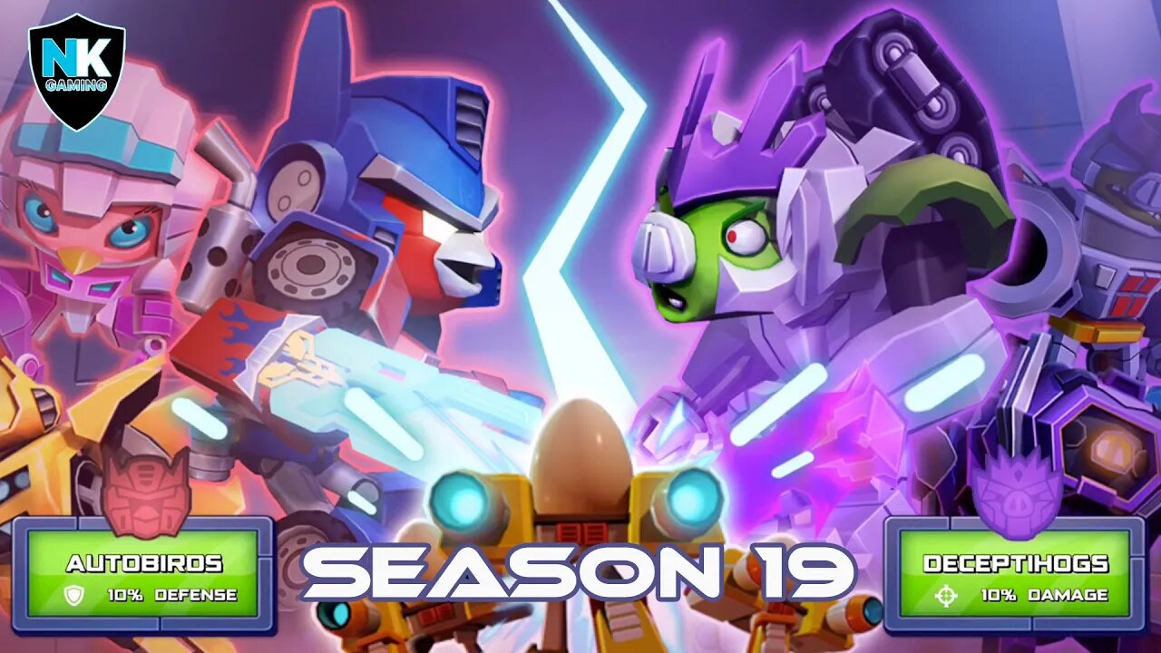 Angry Birds Transformers 2.0 - War Pass Season 19 Preview