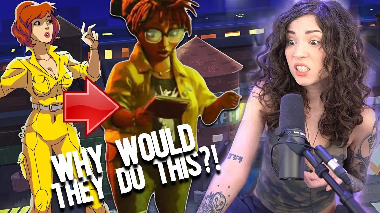 Why is April O'Neil Ugly in TMNT Mutant Mayhem